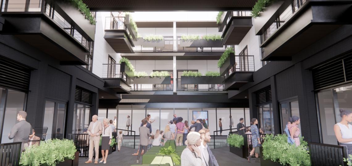Fresh glimpses Front Porch project underway in Sweet Auburn Urbanize